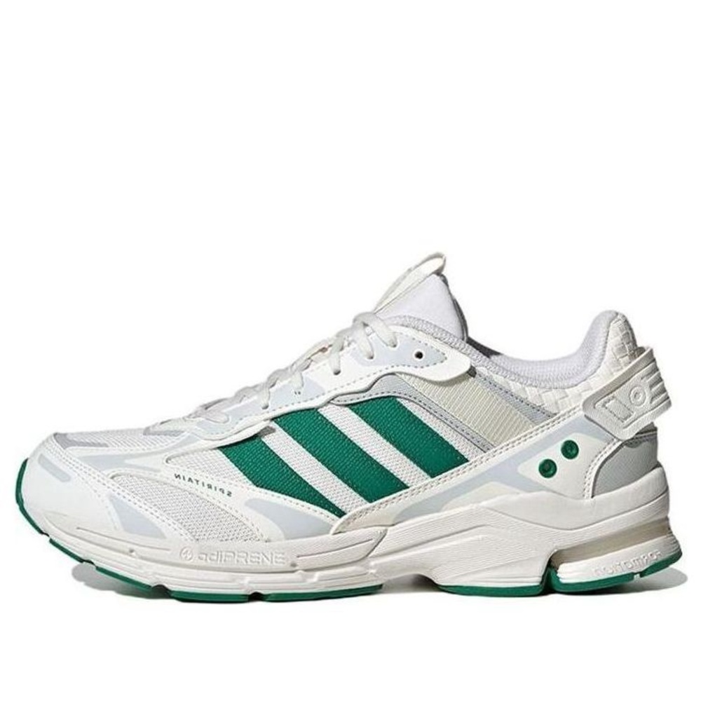 NWOT Adidas Spiritain 2000 Sportswear 'Core White / Green' Sneakers